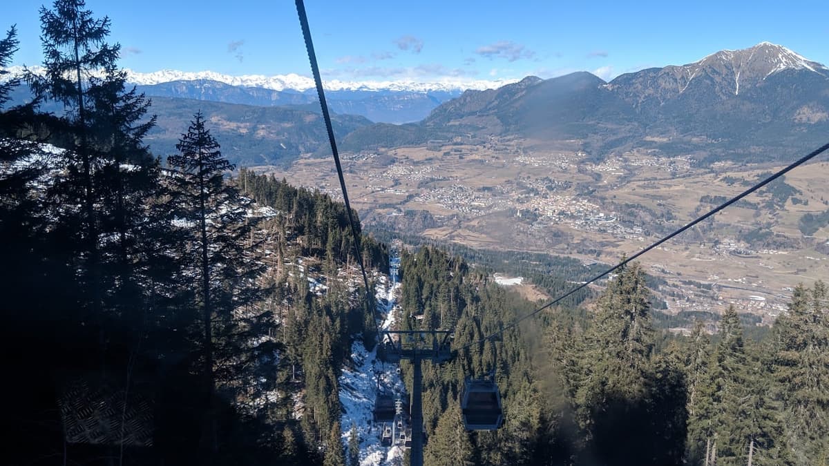 Cavalese, Alpes italianos