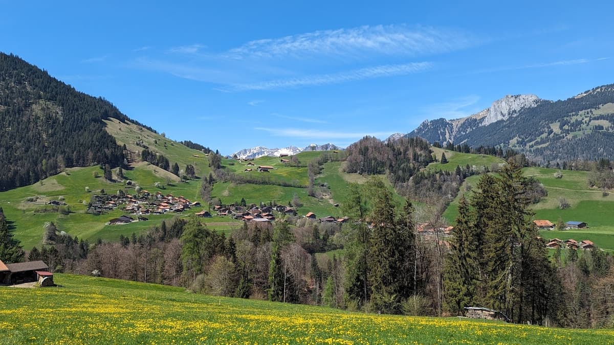 Diemtigtal, Alpi svizzere