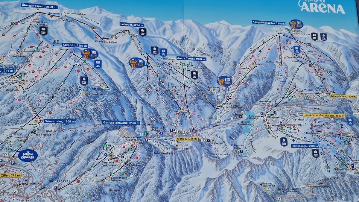 Königsleiten, Alpes austriacos