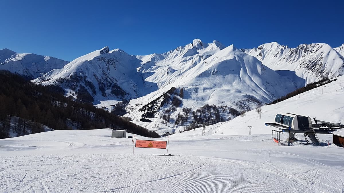 La Foux d'Allos, French Alps