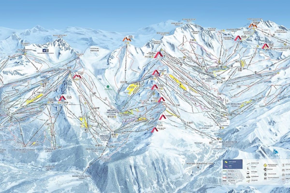 Les Menuires, Alpi francesi