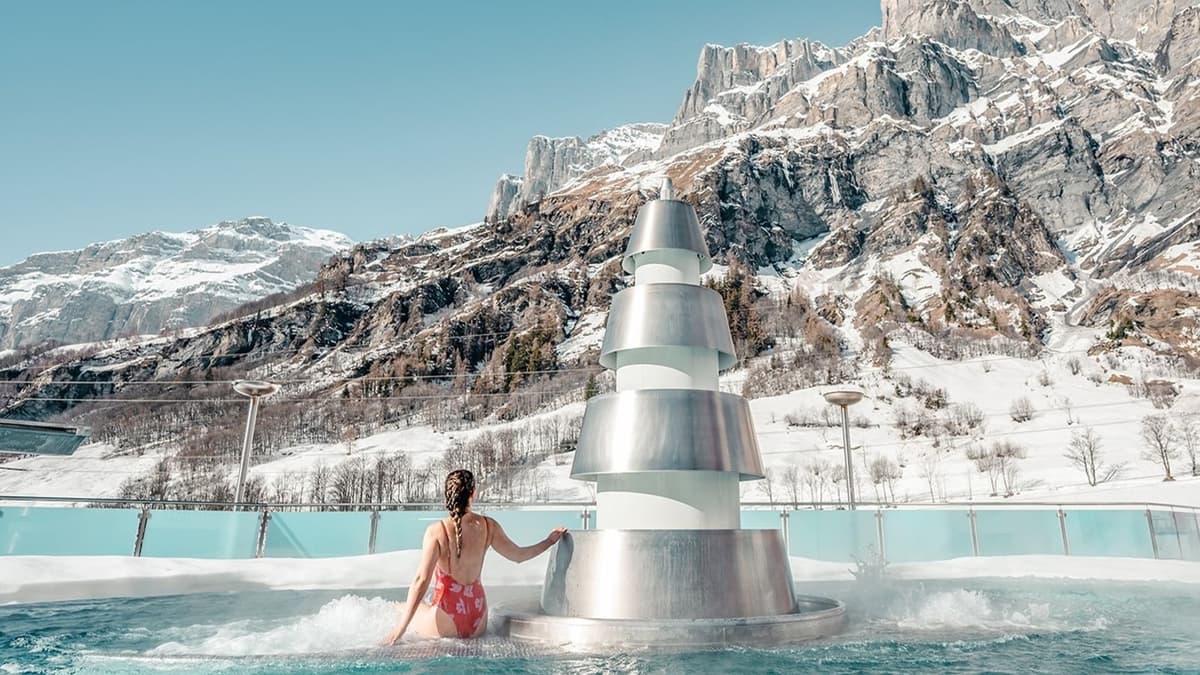 Ski resorts with thermal spas and hot springs