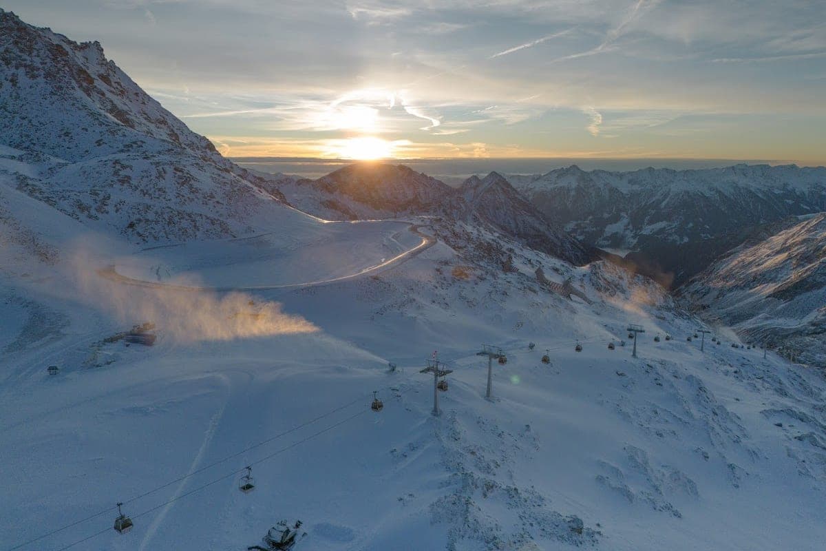 Mölltaler Gletscher, Austrian Alps