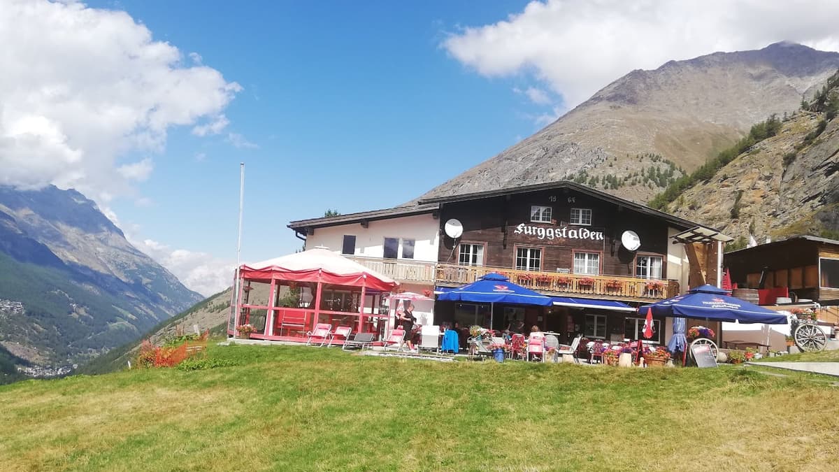 Saas-Almagell, Alpi svizzere