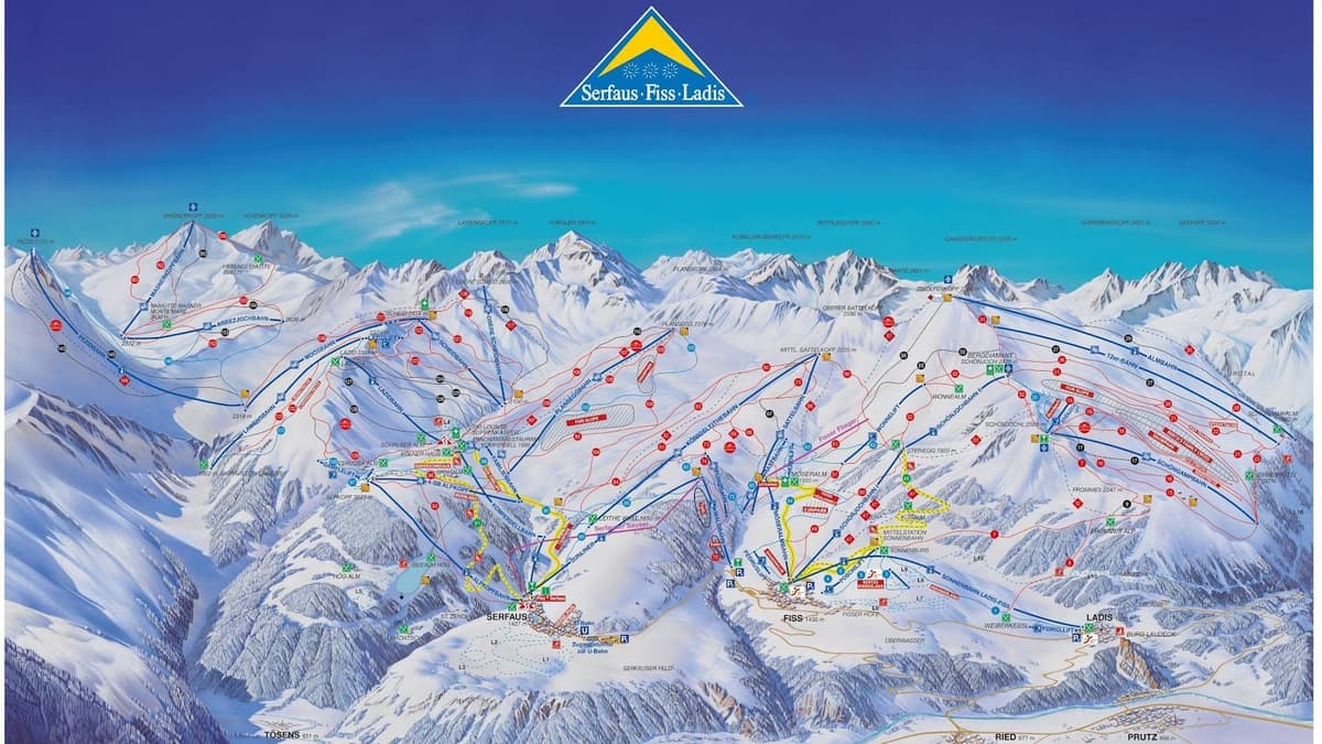 Serfaus-Fiss-Ladis, Alpi austriache