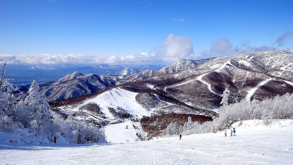 Shiga Kogen, Alpi giapponesi