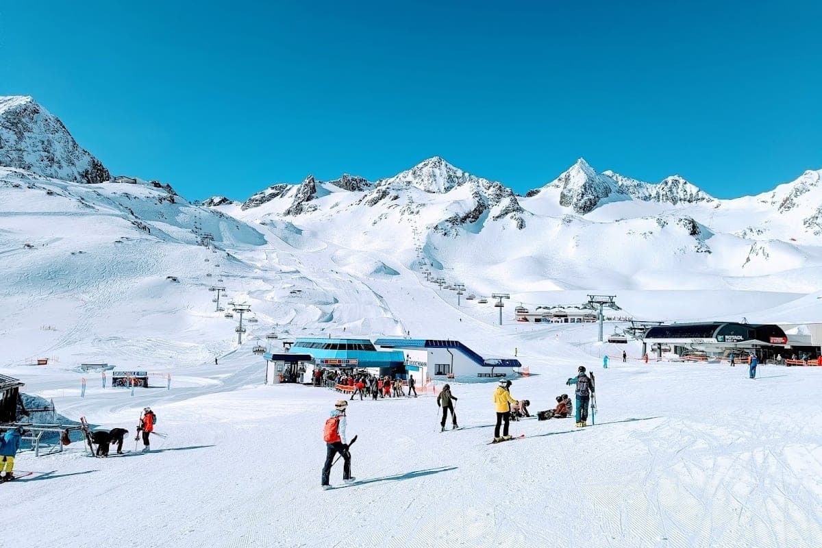 Stubai Glacier, Austrian Alps