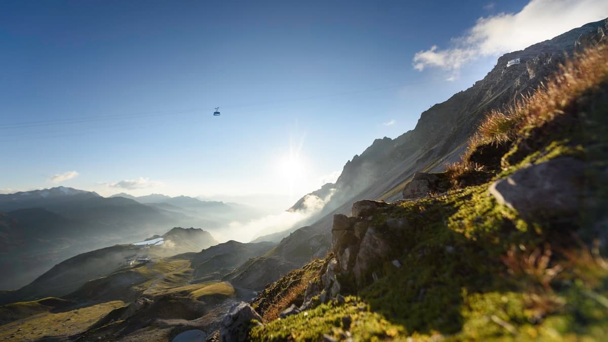 Stuben am Arlberg, Alpi austriache