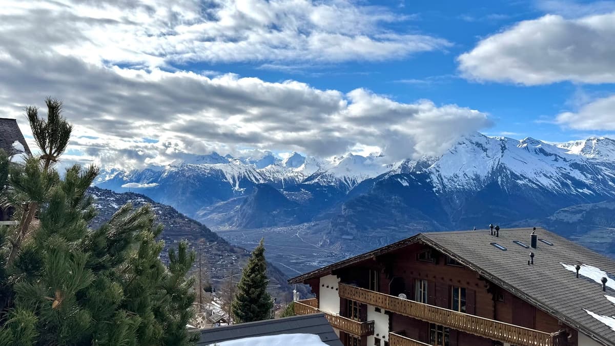 Veysonnaz, Alpes suizos