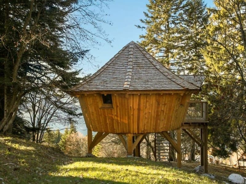 Chartreuse unusual huts